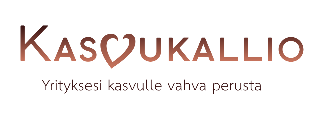 Logo. Kasvukallio - Yrityksesi kasvulle vahva perusta